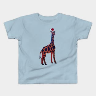 Holiday Giraffe Kids T-Shirt